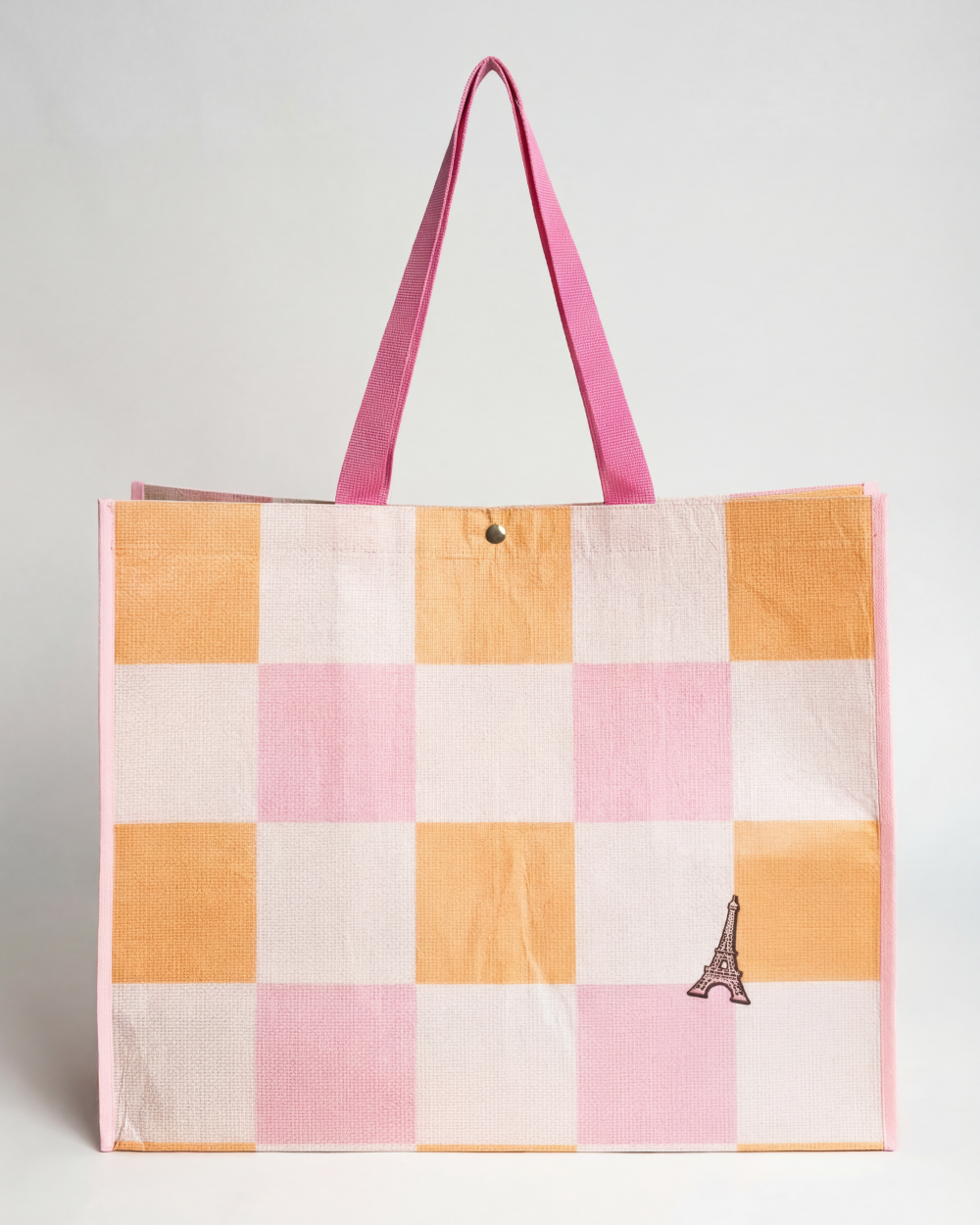 The Rendezvous – Paris Edition Shopper in Karo