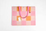 The Rendezvous – Paris Edition Shopper in Karo