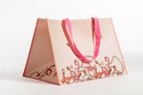 The Escapade - Paris Edition Shopper in Beige