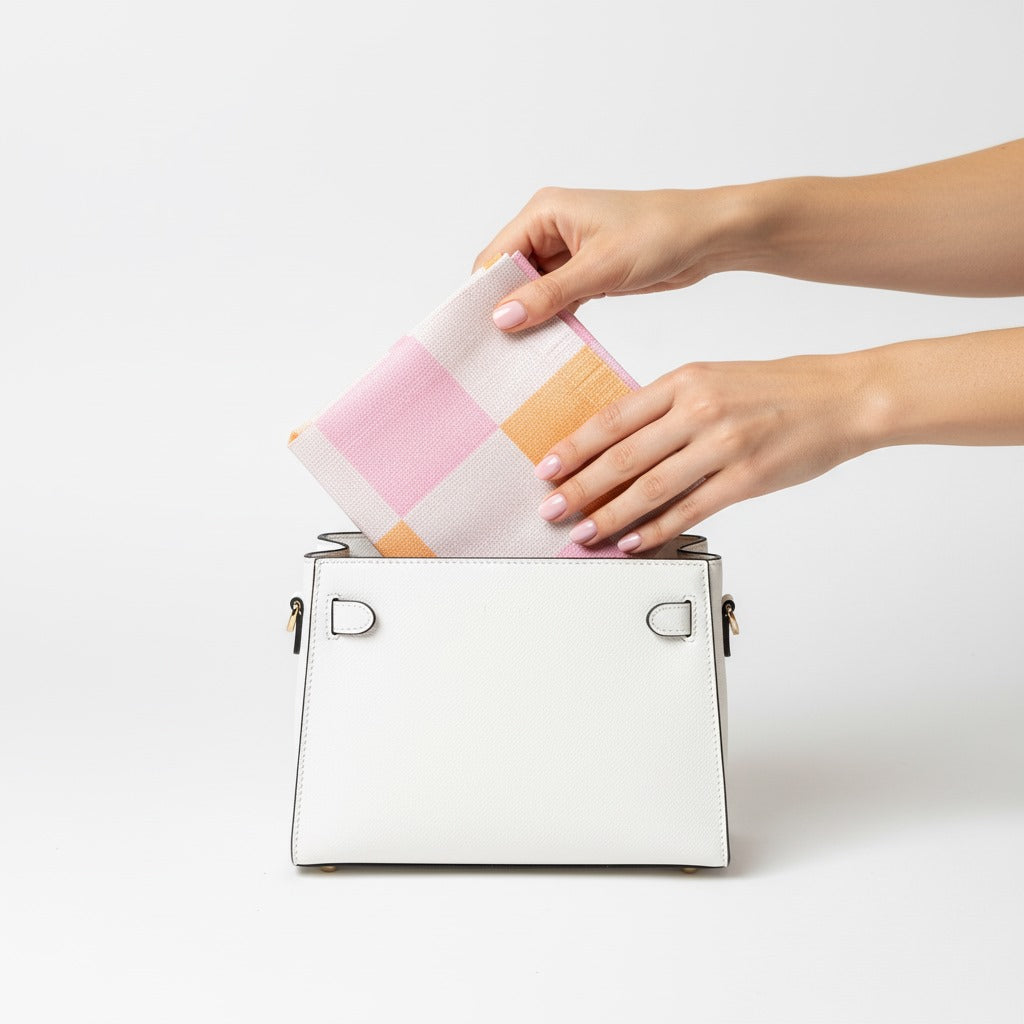 The Rendezvous – Paris Edition Shopper in Karo